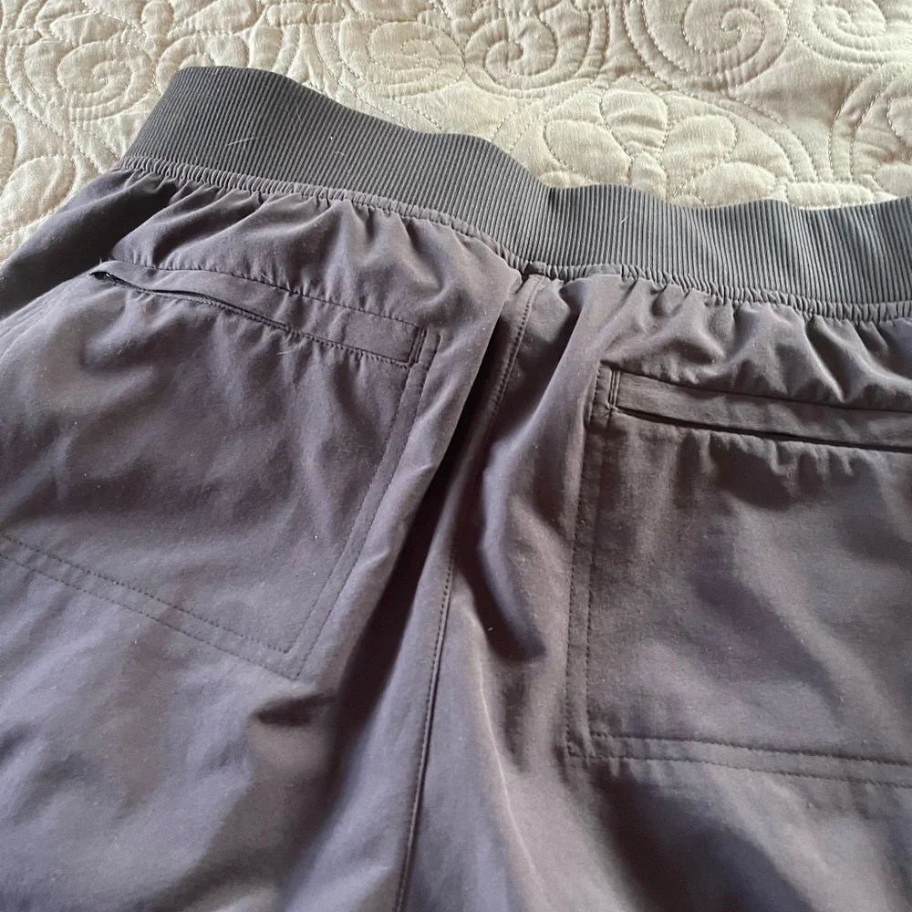 Athleta Brooklyn with zipper.  Brownish purple color.  Slate - Picture 3 of 5